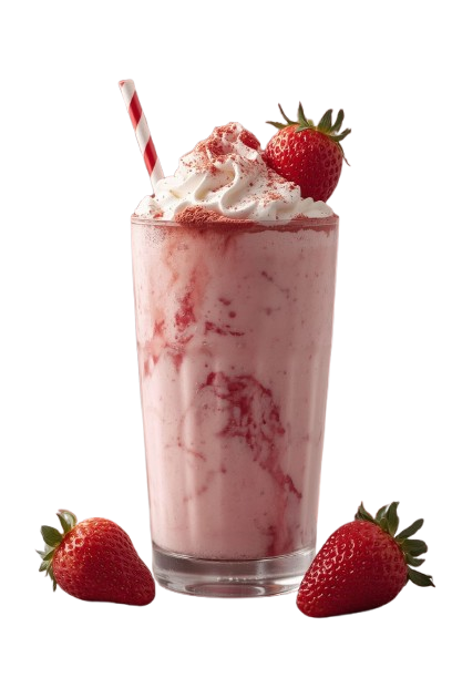 strawberry milkshake removebg preview